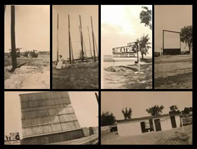 Coldwater Drive-In Theatre - Series Of Old Photos